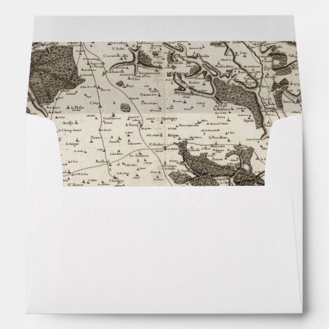 Evreux, Dreux Envelope (Back (Bottom))