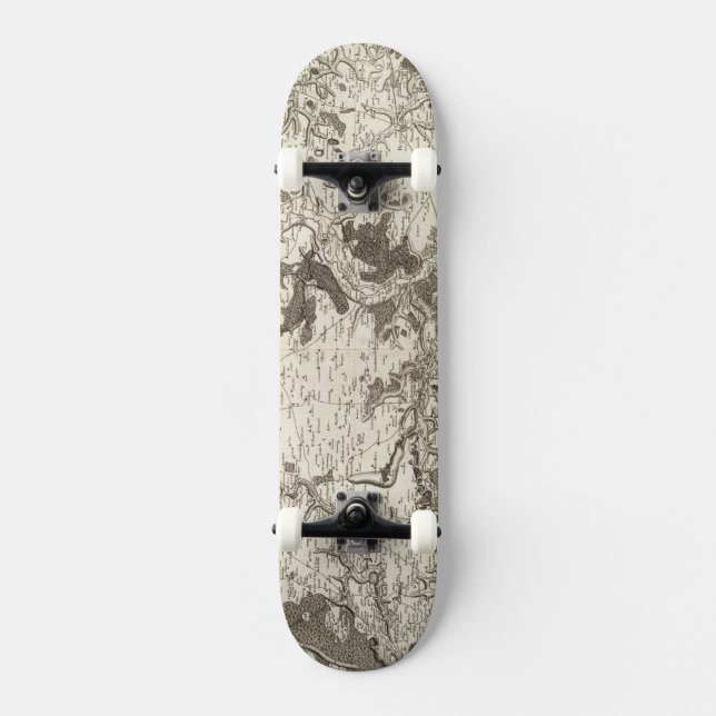 Evreux, Dreux Skateboard Deck (Front)