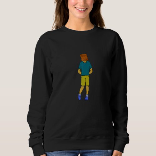 Ew People Anti Social Little Boy  Women Introvert Sweatshirt