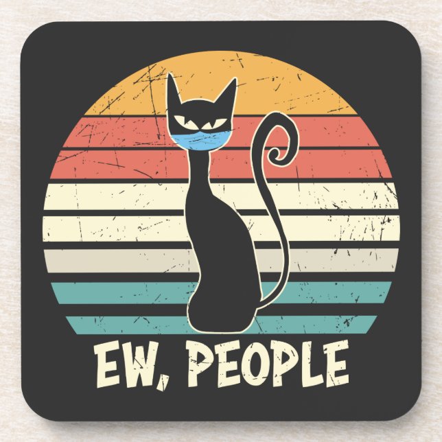 Ew. People  Beverage Coaster (Front)