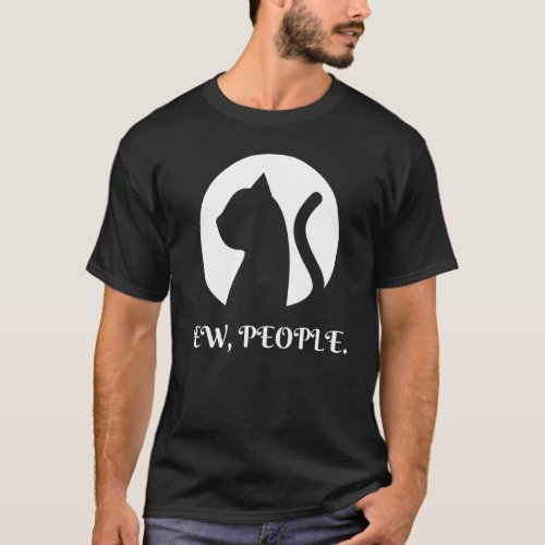 Ew People Cat Meowy Catmas Tee For Cats