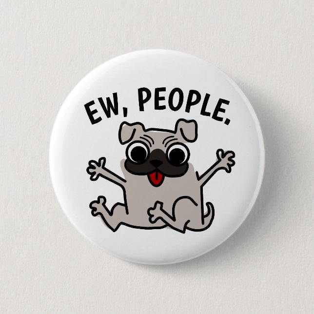 EW, PEOPLE DOG BUTTON (Front)