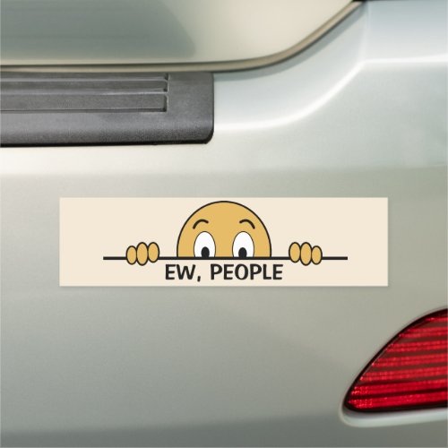 Ew People Funny Car Magnet
