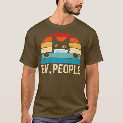 Ew People Funny Cat T_Shirt