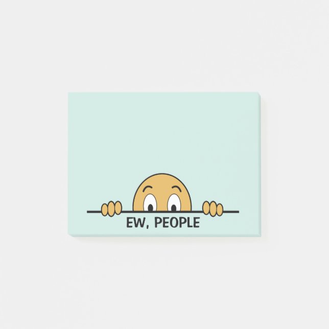 Ew People Funny Post-it Notes (Front)