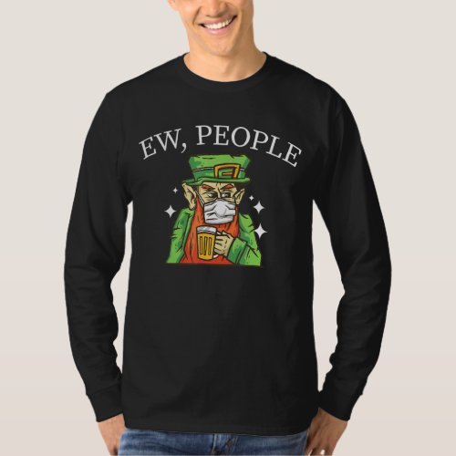 Ew People Leprechauns Mit Maske T_Shirt