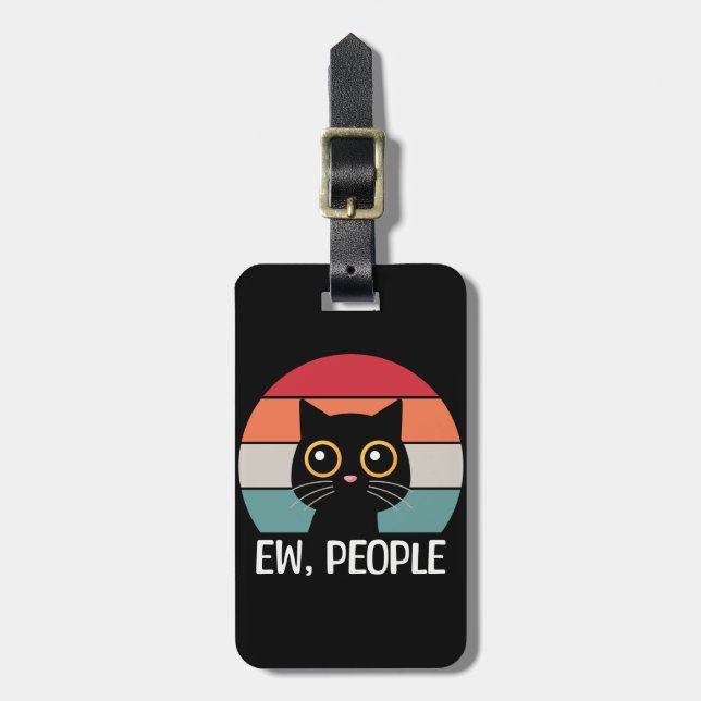 Ew, People Luggage Tag (Front Vertical)