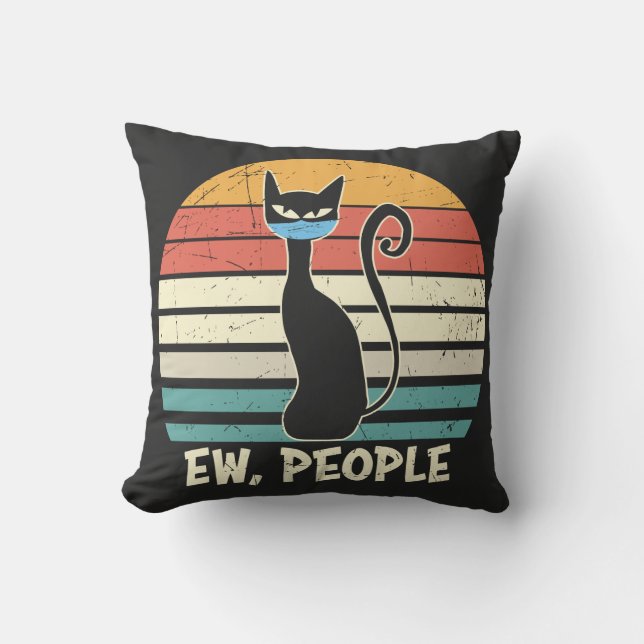 Ew. People Mens     Throw Pillow (Front)