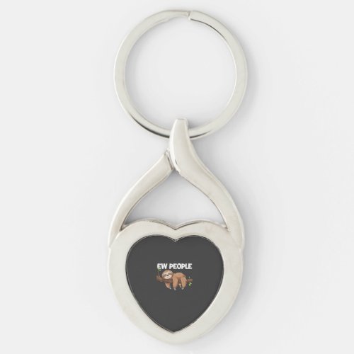 Ew People Sloth T-Shirt Keychain