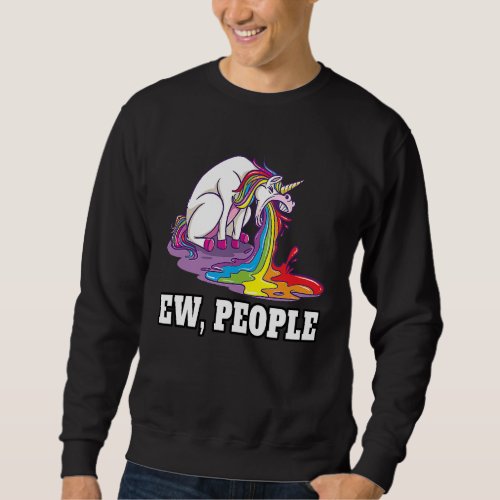 Ew People Unicorn Sweatshirt