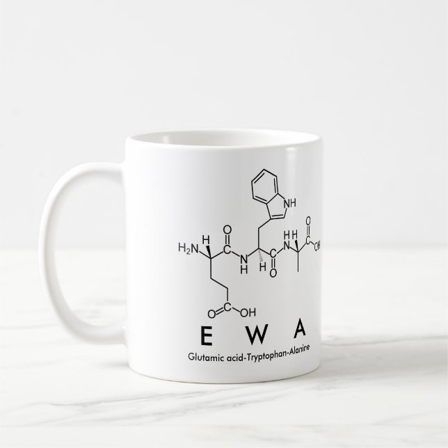 Ewa peptide name mug (Left)