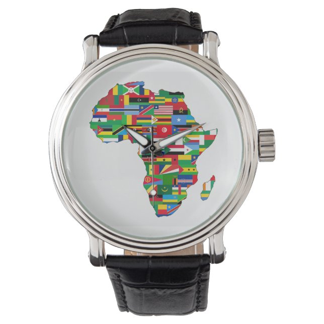 eWatch Watch Africa-map (Front)