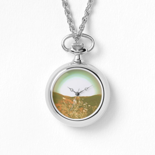 eWatch Watch womens necklace style cool eco (Front)