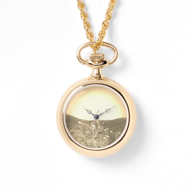 eWatch Watch womens necklace style cool eco (Front)