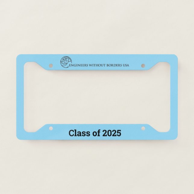 EWB-USA Class of 2025 Plate Frame  (Front)