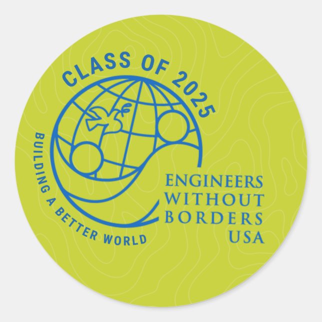EWB-USA Class of 2025 Sticker  (Front)