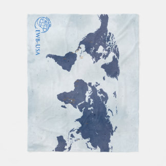 EWB-USA Class of 2026 World Map Blanket
