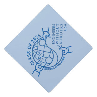 EWB-USA Class of 26 Graduation Hat Topper Sky Blue