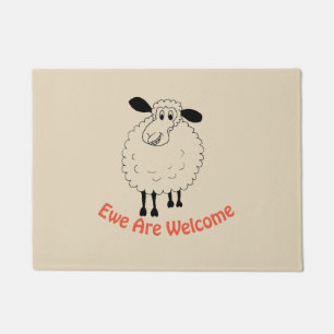 Ewe Are Welcome Doormat