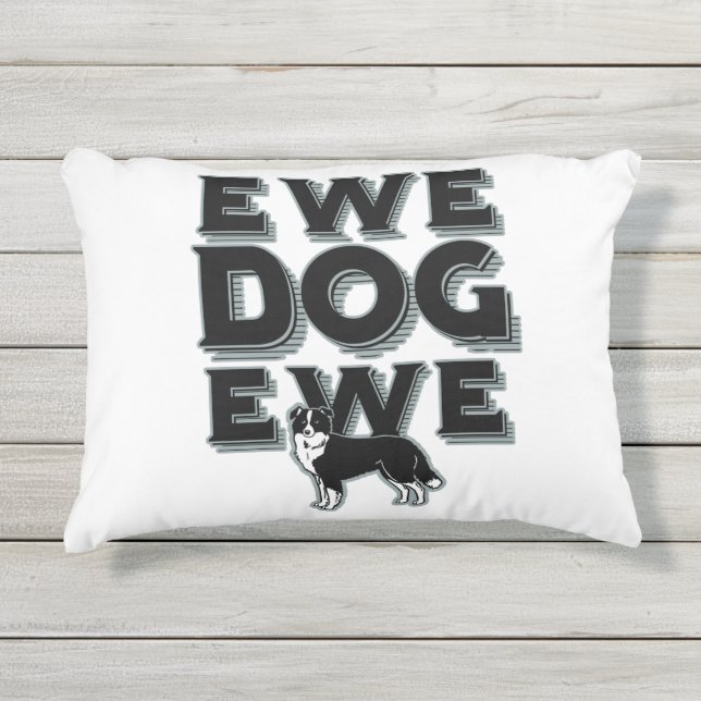Ewe Dog Pillow (Front)