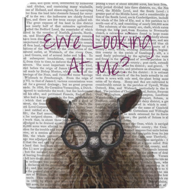 Ewe Looking at Me DeNiro Sheep 2 iPad Air Cover (Front)