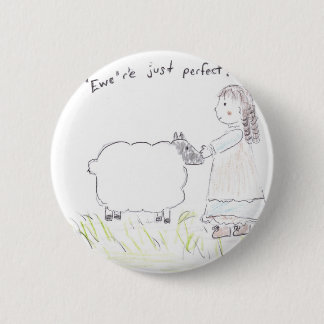 Ewe_Perfect Pinback Button