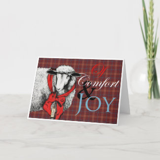 "Ewe" Tidings of Comfort and Joy Holiday Card