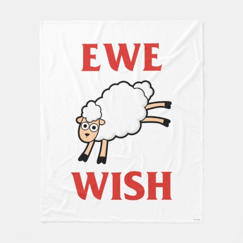 Ewe Wish Fleece Blanket