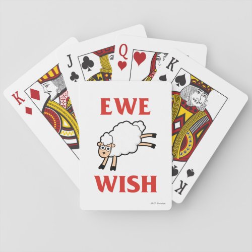 Ewe Wish Playing Cards