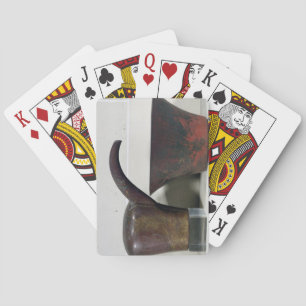 Ewer and basin (copper) poker cards