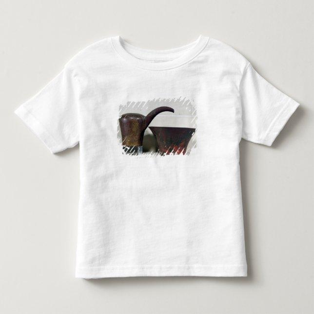 Ewer and basin (copper) toddler t-shirt (Front)