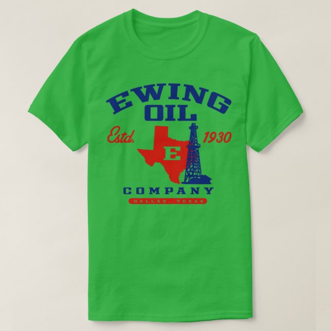 Ewing Oil Company T-Shirt (Design Front)