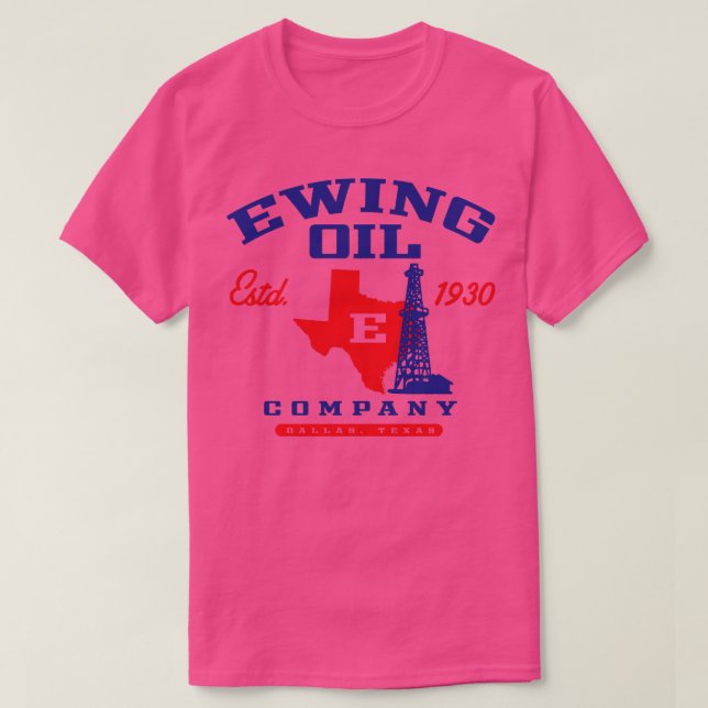 Ewing Oil Company T-Shirt (Design Front)