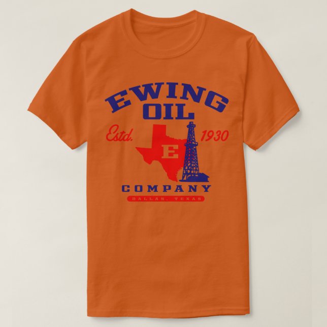 Ewing Oil Company T-Shirt (Design Front)