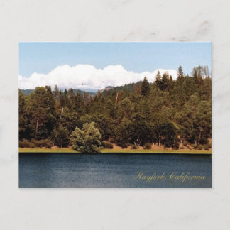 Ewing Reservoir in the Spring.... Postcard