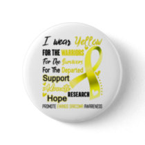 Ewings Sarcoma Awareness Month Ribbon Gifts Button