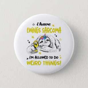 Ewings Sarcoma Awareness Month Ribbon Gifts Button