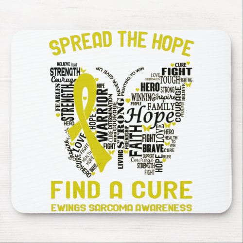 Ewings Sarcoma Awareness Month Ribbon Gifts Mouse Pad