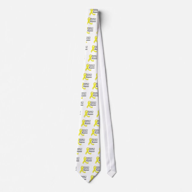 Ewing's Sarcoma Awareness Ribbon Neck Tie (Front)