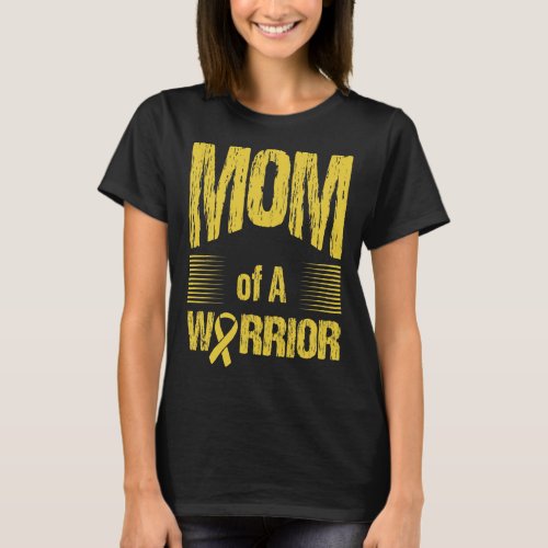 Ewings Sarcoma Mom Of Warrior Autism Awareness T_Shirt