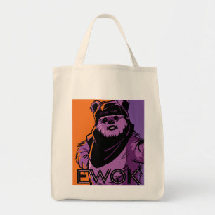 Ewok Two-Tone Portrait Tote Bag