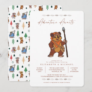 Ewoks Baby Shower Invitation