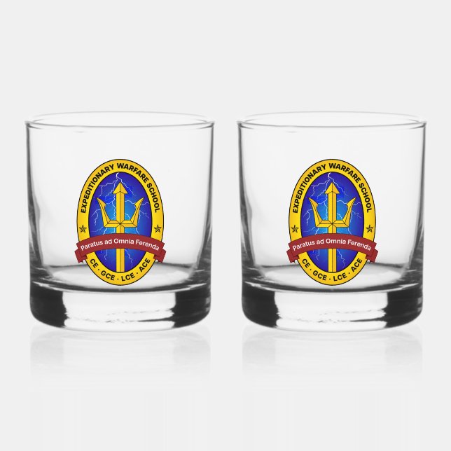 EWS Whiskey Glass (Front)