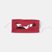 EWU Eagle Logo Adult Cloth Face Mask (Front, Folded)