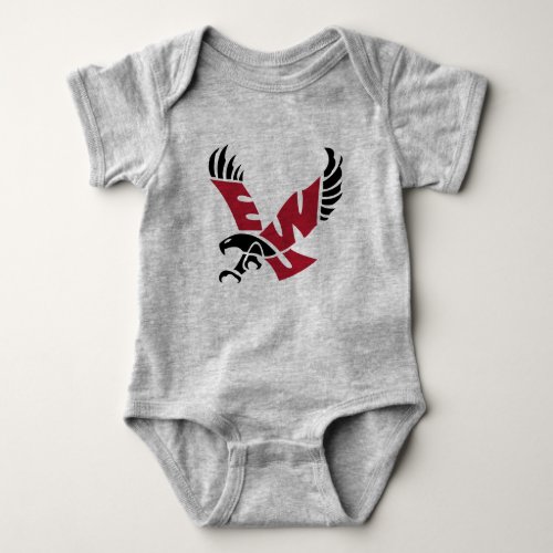 EWU Eagle Logo Baby Bodysuit