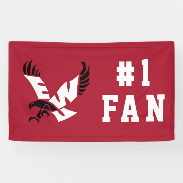 EWU Eagle Logo Banner (Horizontal)
