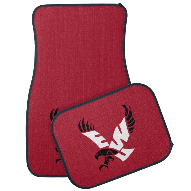 EWU Eagle Logo Car Floor Mat (Set)