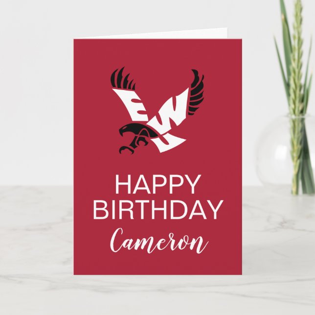 EWU Eagle Logo Card (Front)