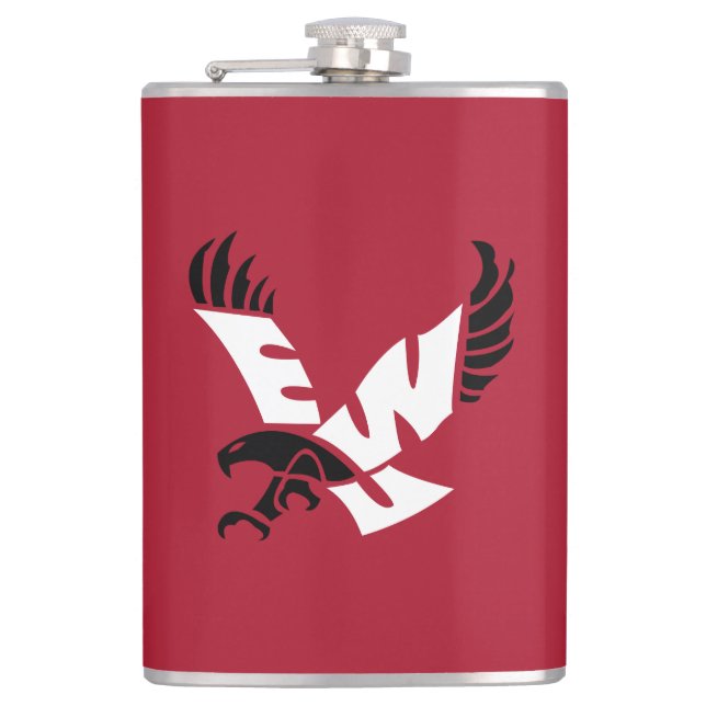 EWU Eagle Logo Flask (Front)