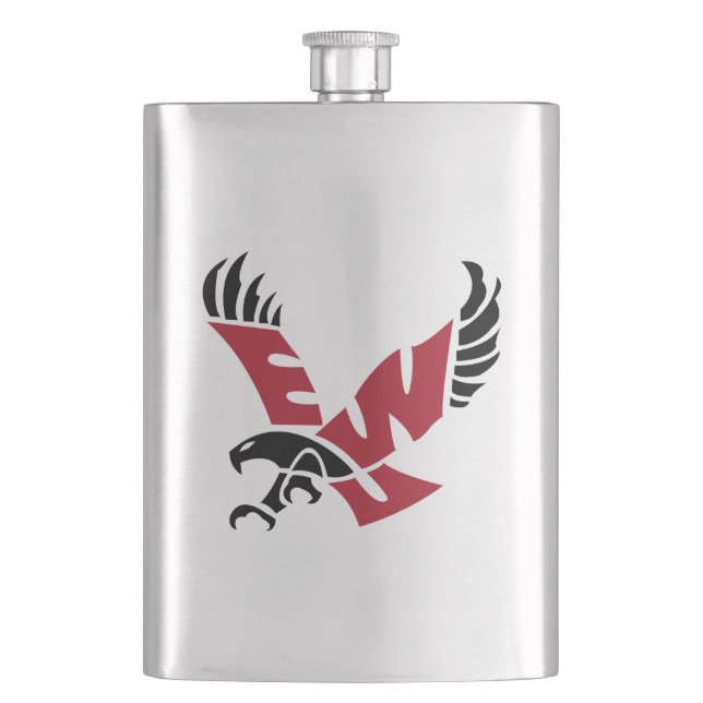 EWU Eagle Logo Flask (Front)